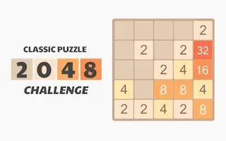 2048 Classic Puzzle - Challenge Game Category