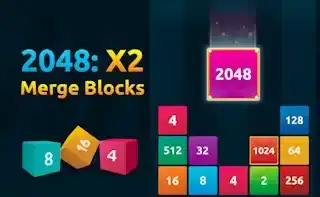2048 X2 Merge Blocks Game Category